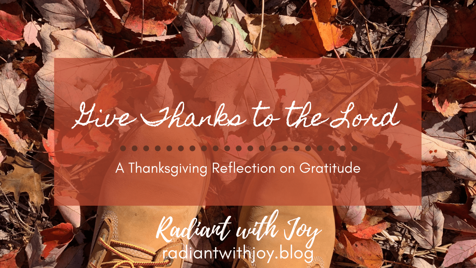 Give Thanks to the Lord