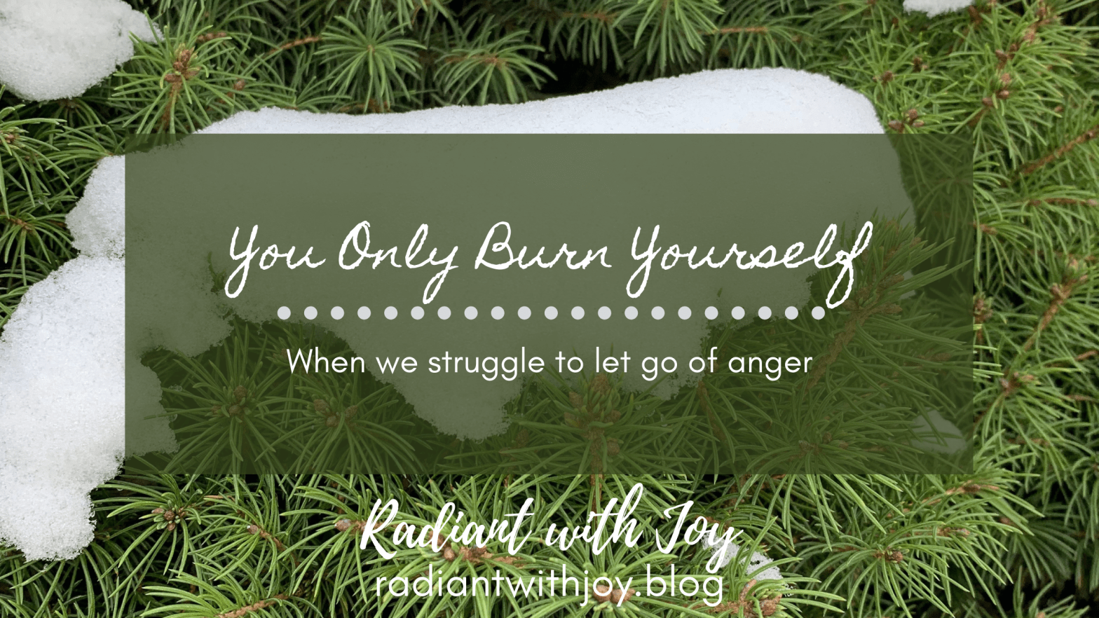 You Only Burn Yourself