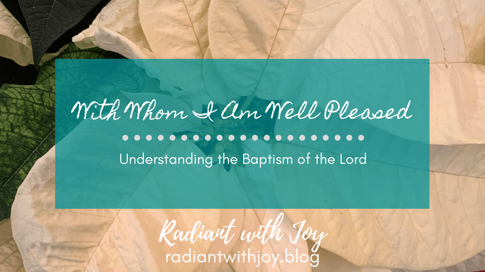 With Whom I Am Well Pleased