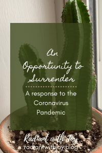 An Opportunity to Surrender