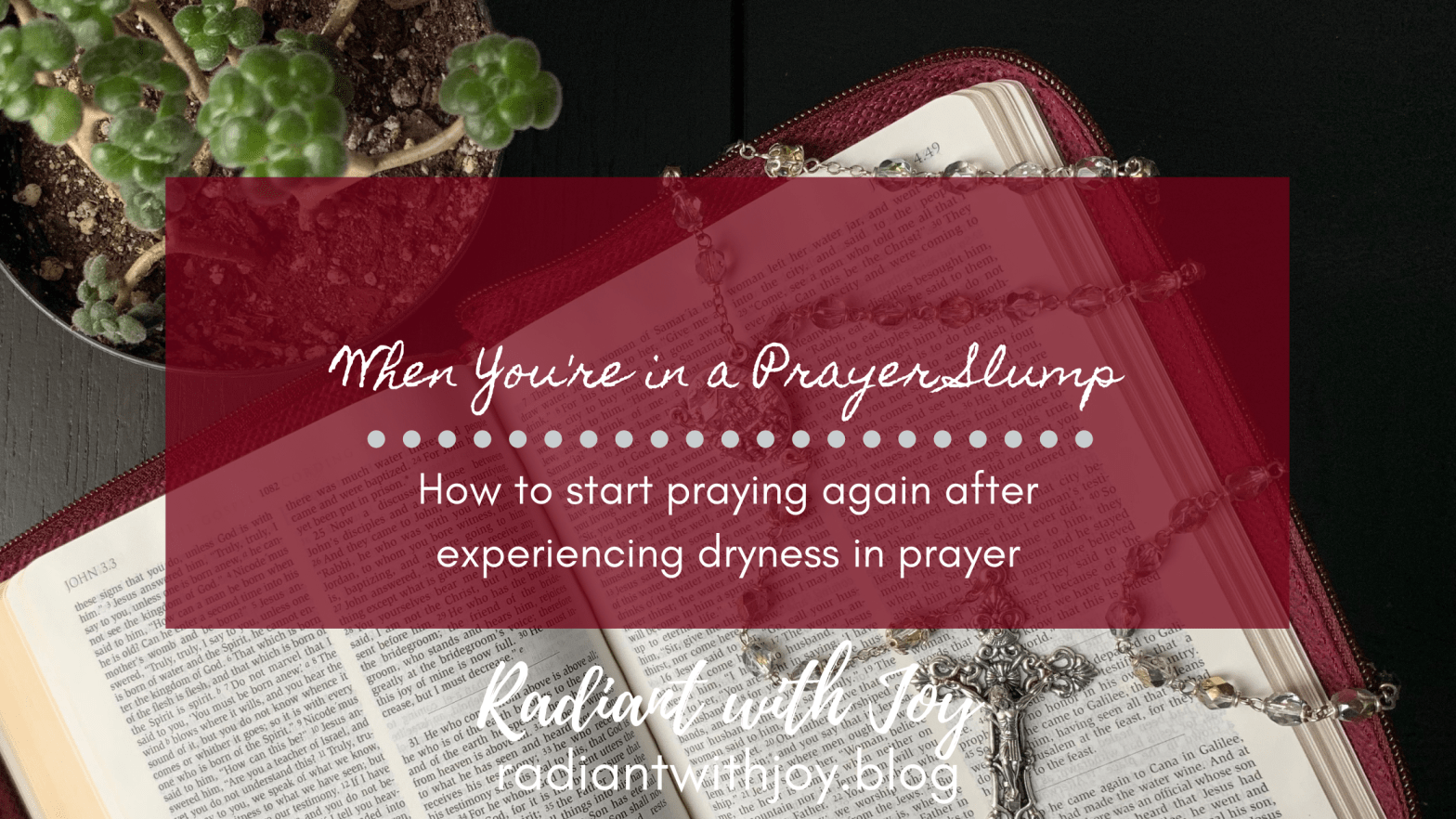 When You're in a Prayer Slump